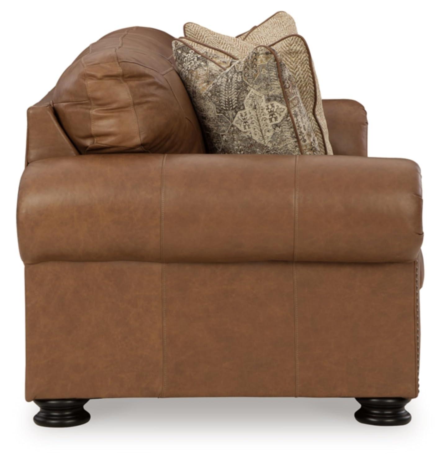 Signature Design by Ashley Carianna Caramel Queen Sofa Sleeper