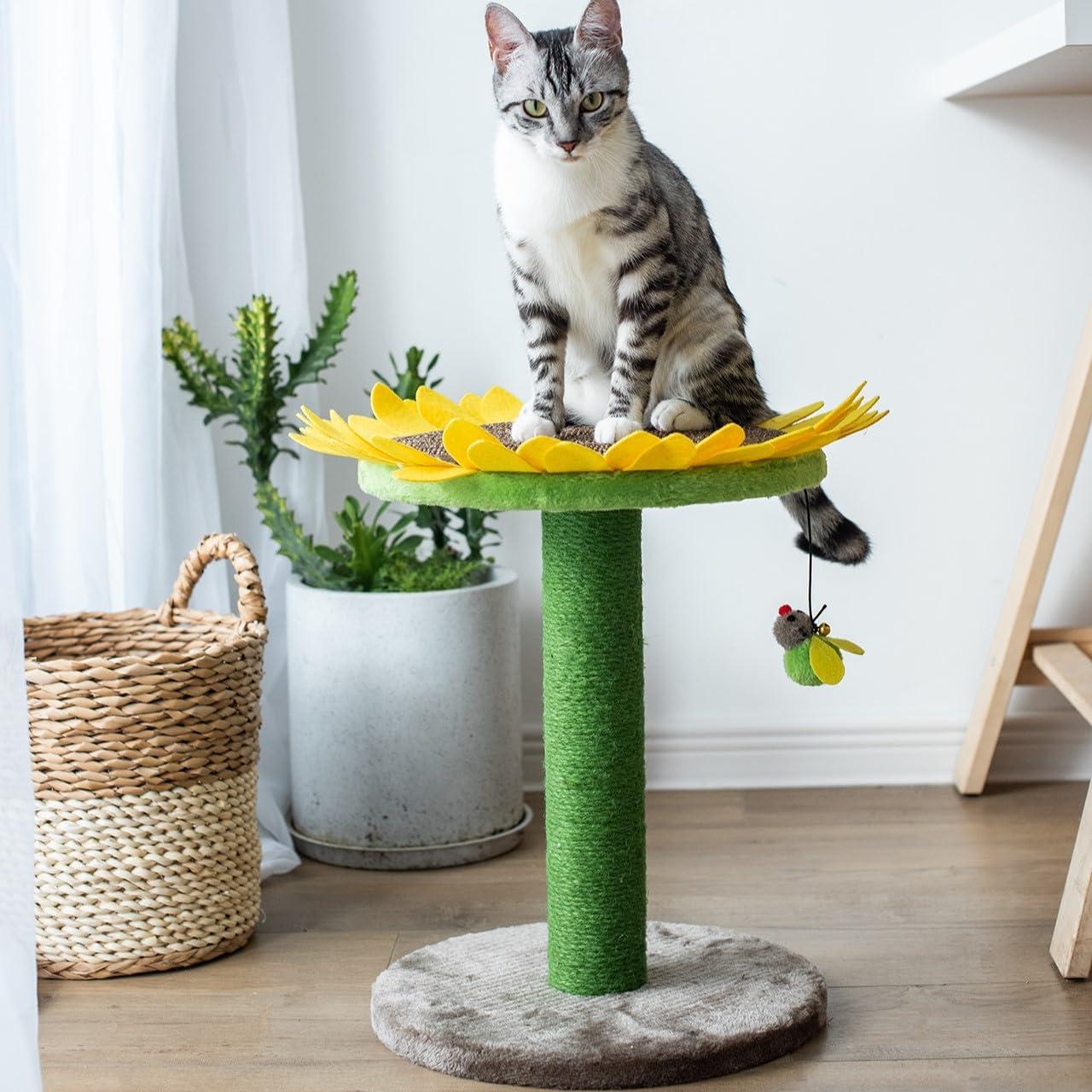 Catry Catry 26" Sunflower Scratching Post