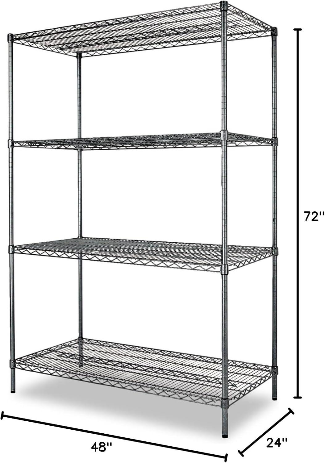Alera® Metal Height -Adjustable Shelving Unit