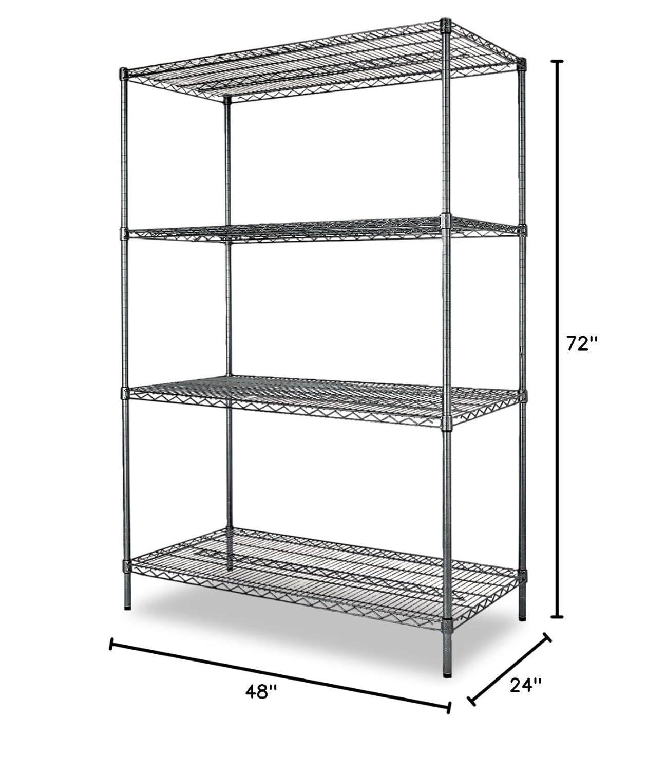 Alera® Metal Height -Adjustable Shelving Unit