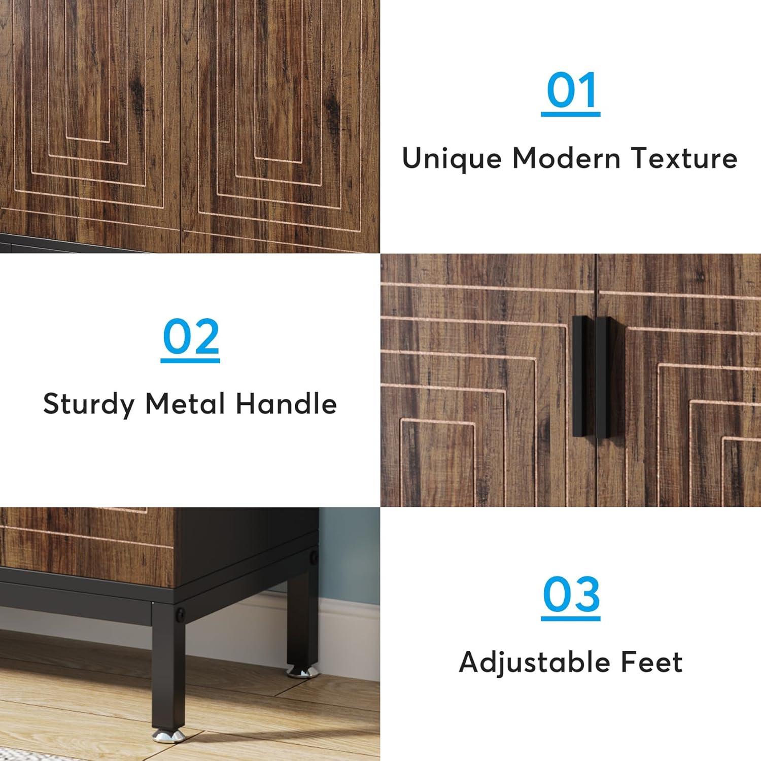 20 Pair Shoe Storage Cabinet