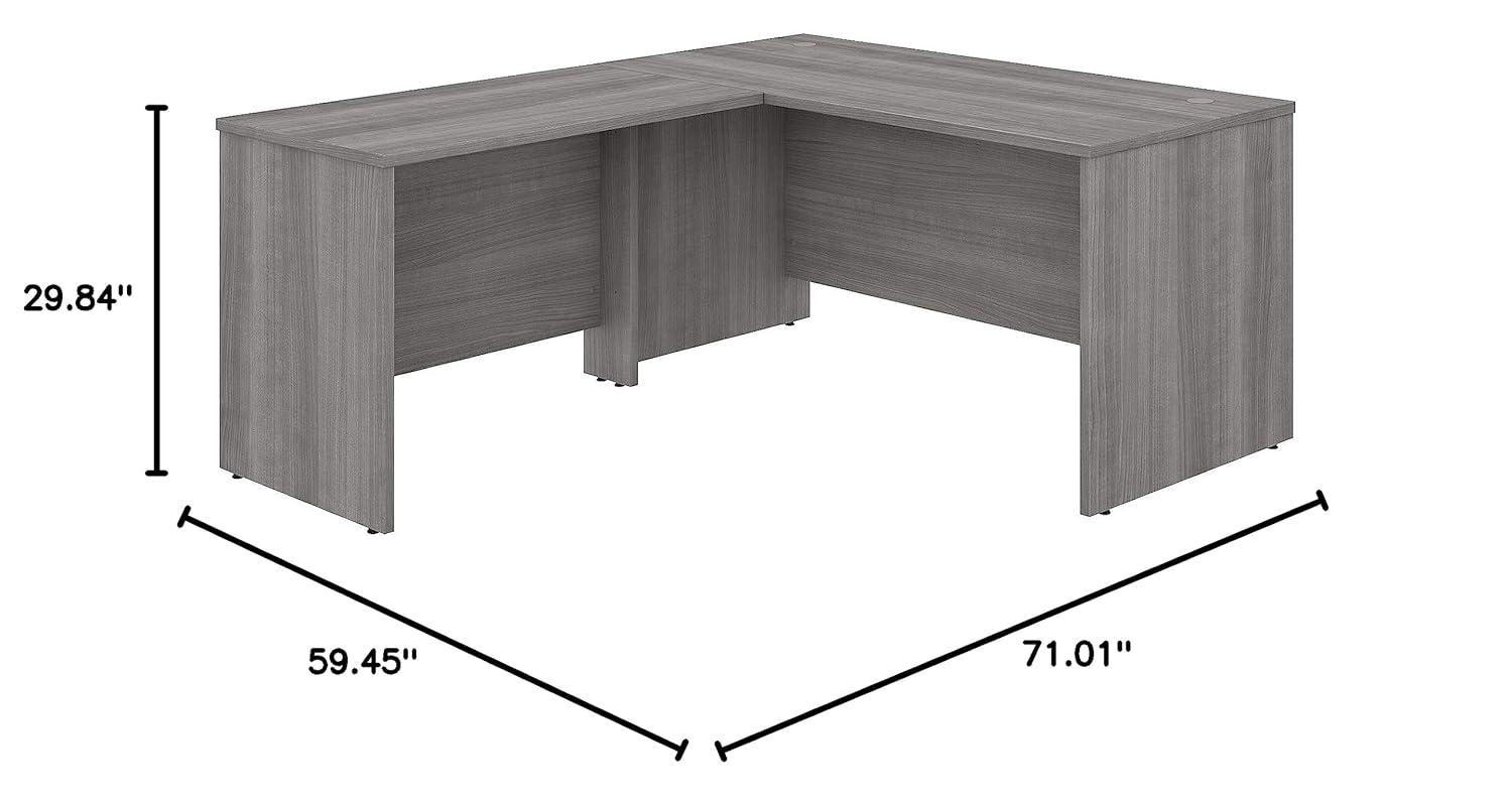 Studio C L Shaped Desk with Return