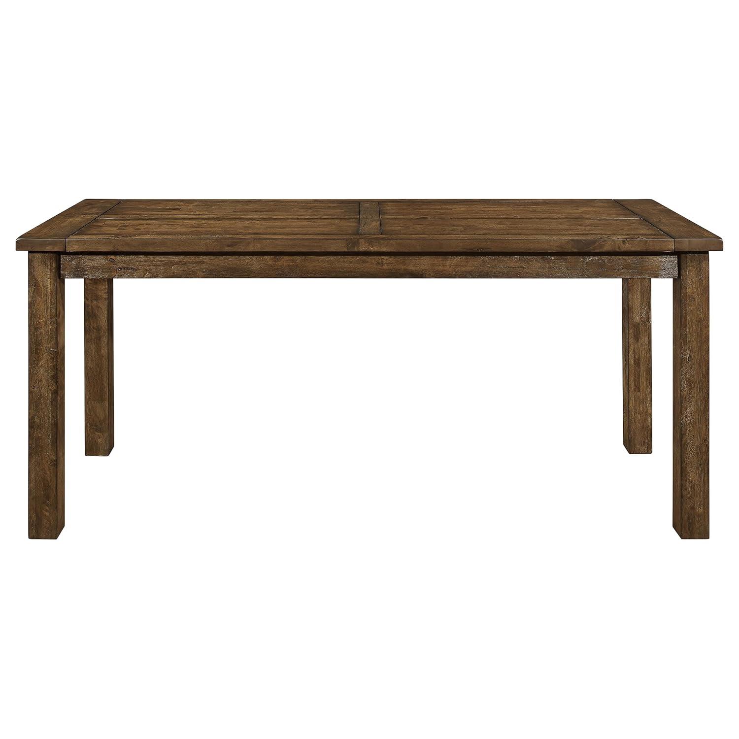 Coaster Company Coleman 83.75 in Rectangle Dining Table, Golden Brown