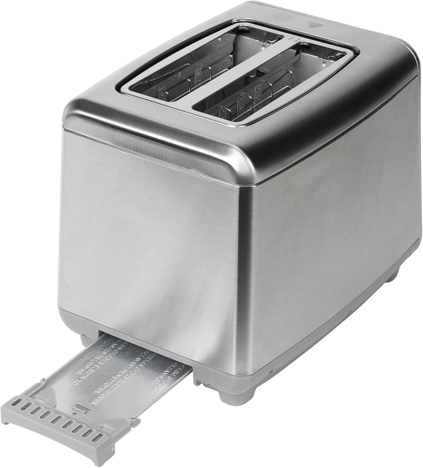 Kalorik Stainless Steel 2-Slice Toaster with Digital Touchscreen