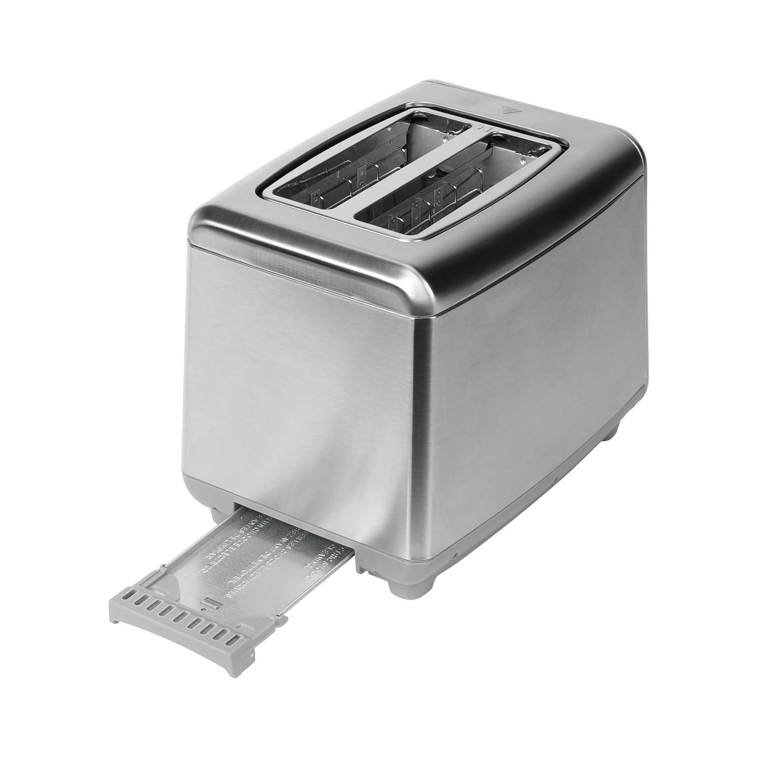 Kalorik Stainless Steel 2-Slice Toaster with Digital Touchscreen