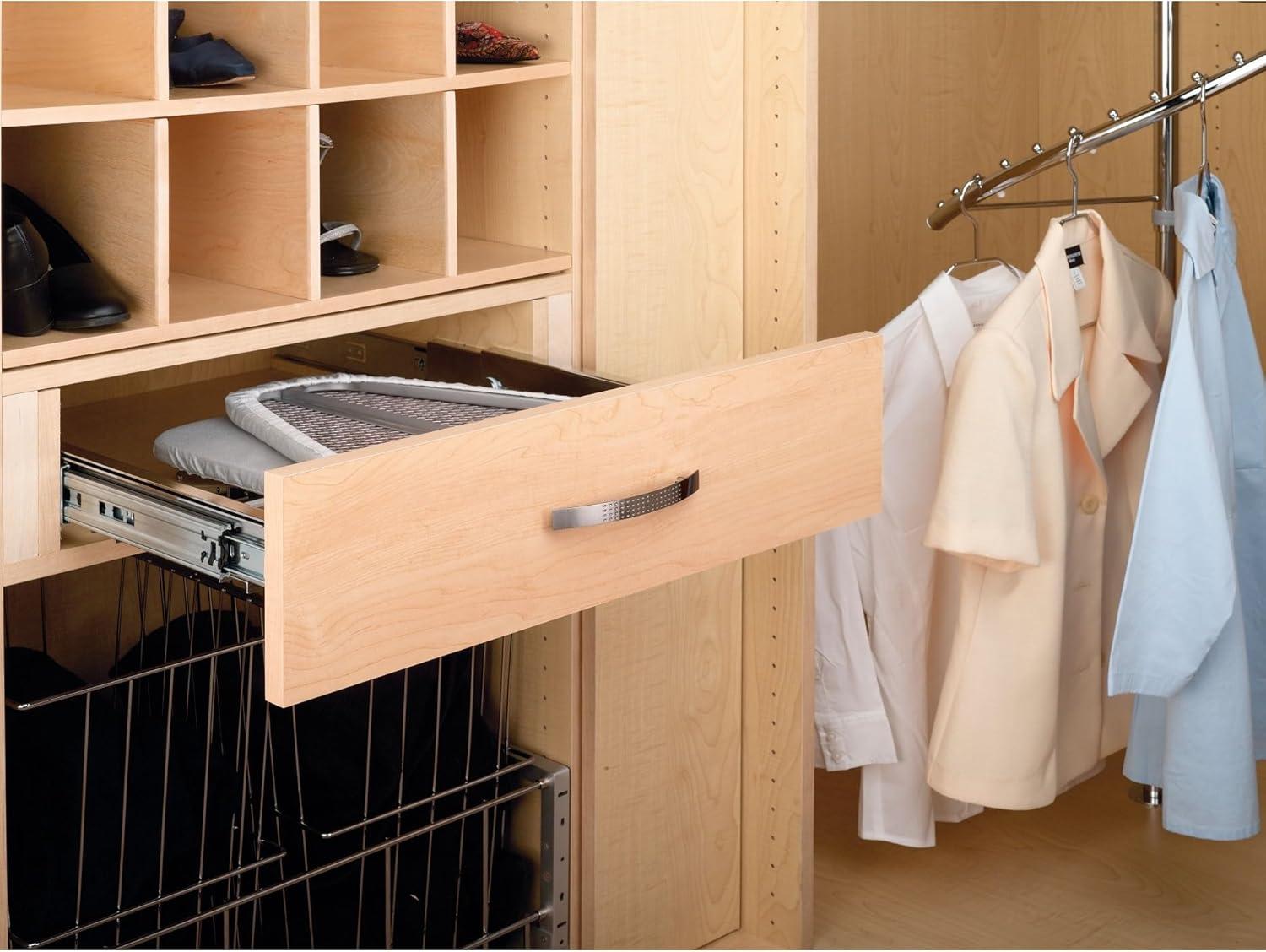 Rev-A-Shelf Pull Out Foldaway Ironing Board for Vanity Cabinet Drawer