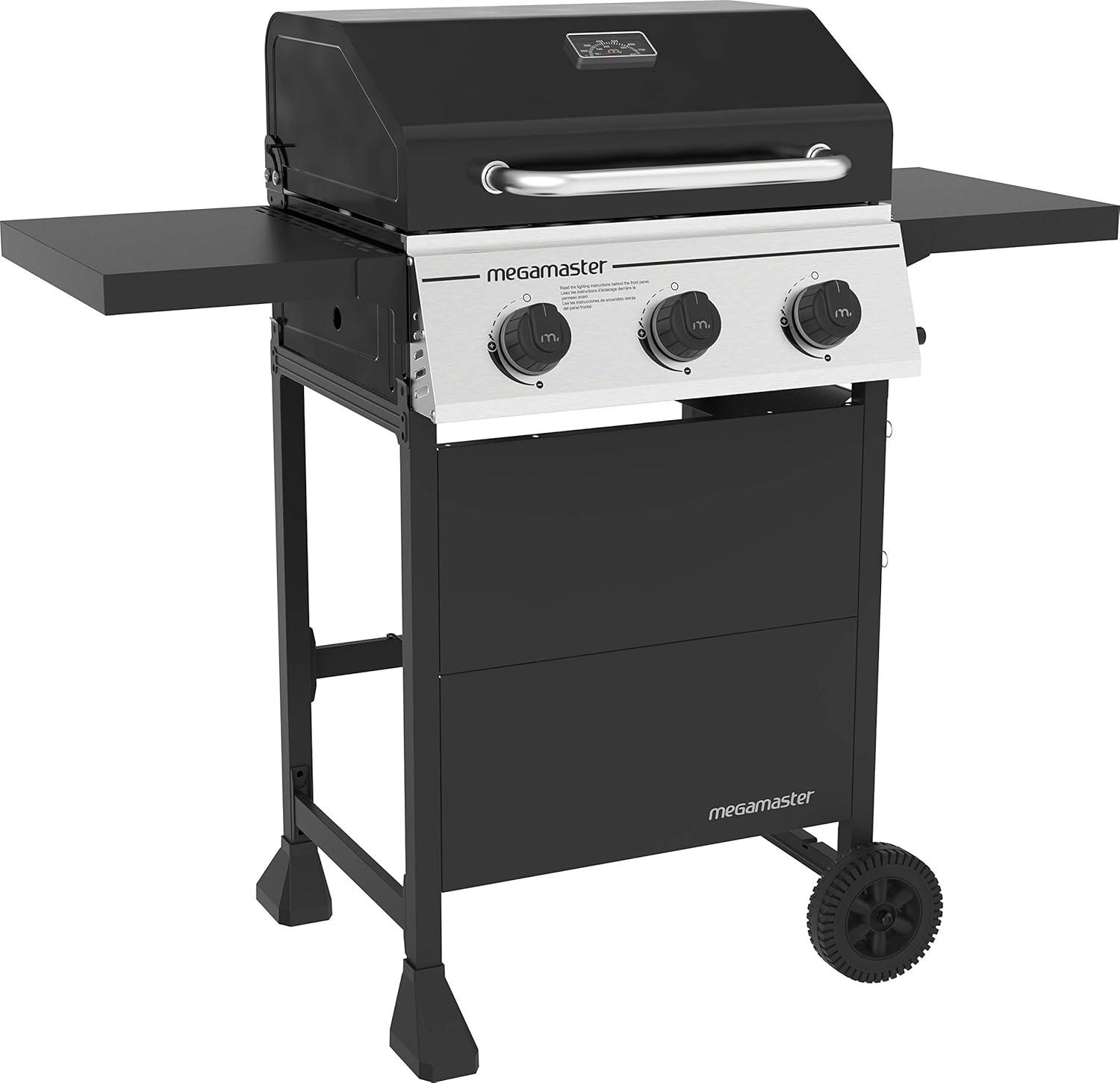 Megamaster 3 - Burner Liquid Propane Gas Grill