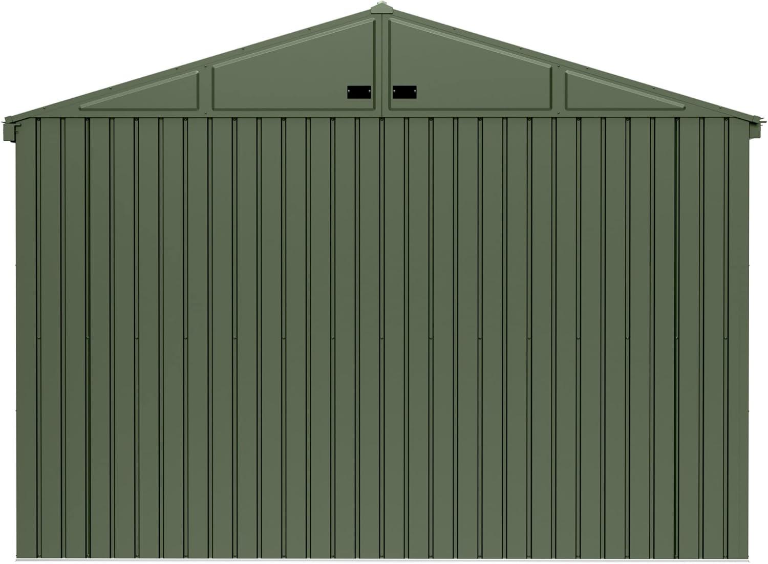 Arrow Scotts Lawn Care Storage Shed, 10x12, Green