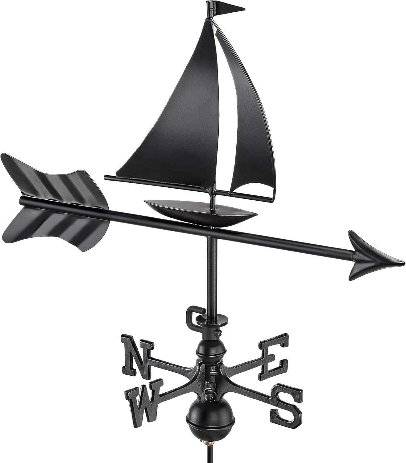 Sidonija 28'' H Aluminum Weathervane