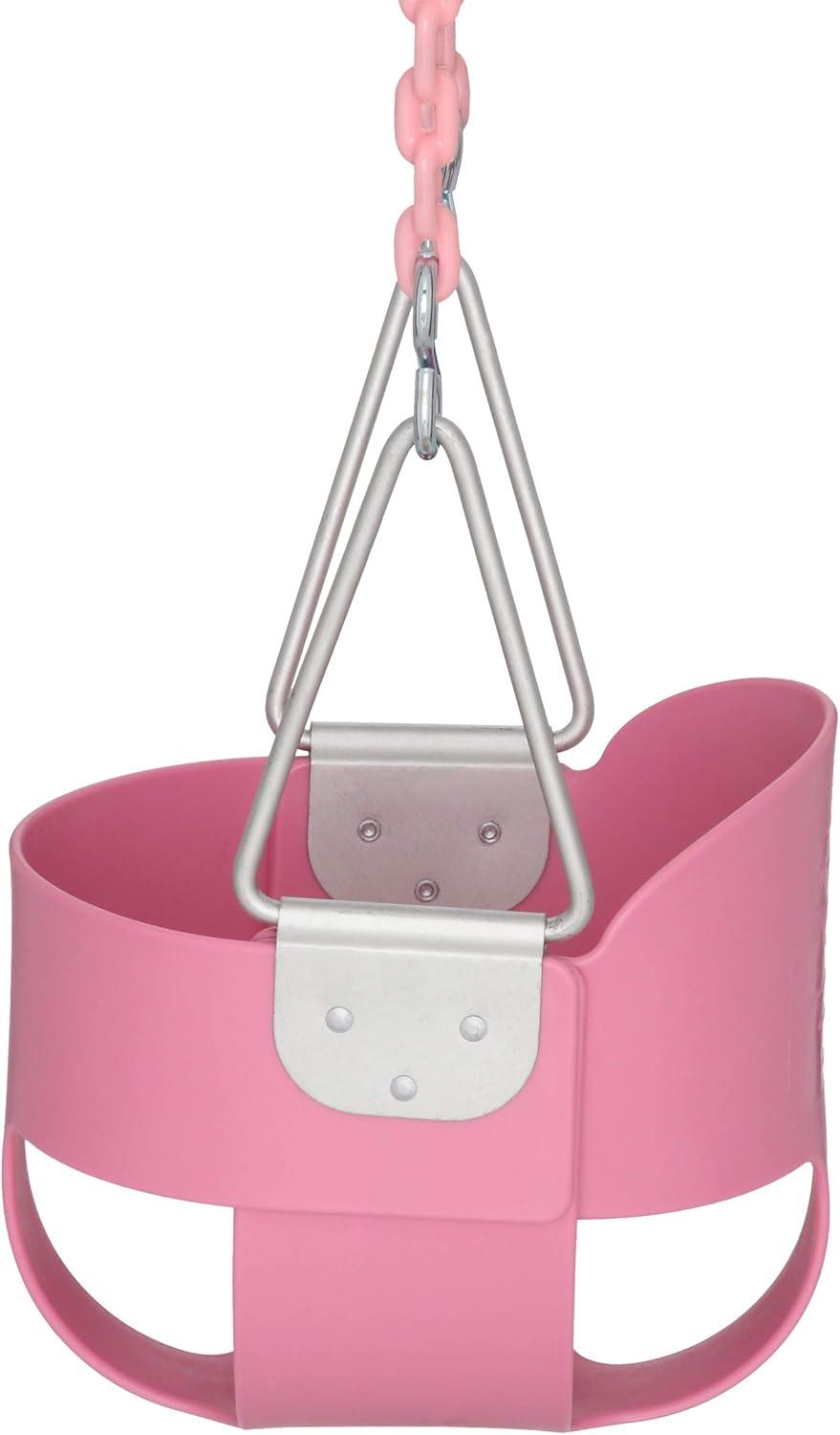 Plastic Bucket Swing with Chains