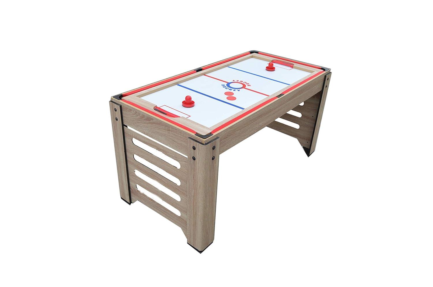 Hathaway Games Madison Multi Game Table with Foosball, Glide Hockey, Table Tennis, Billiards, Shuffleboard and Bowling