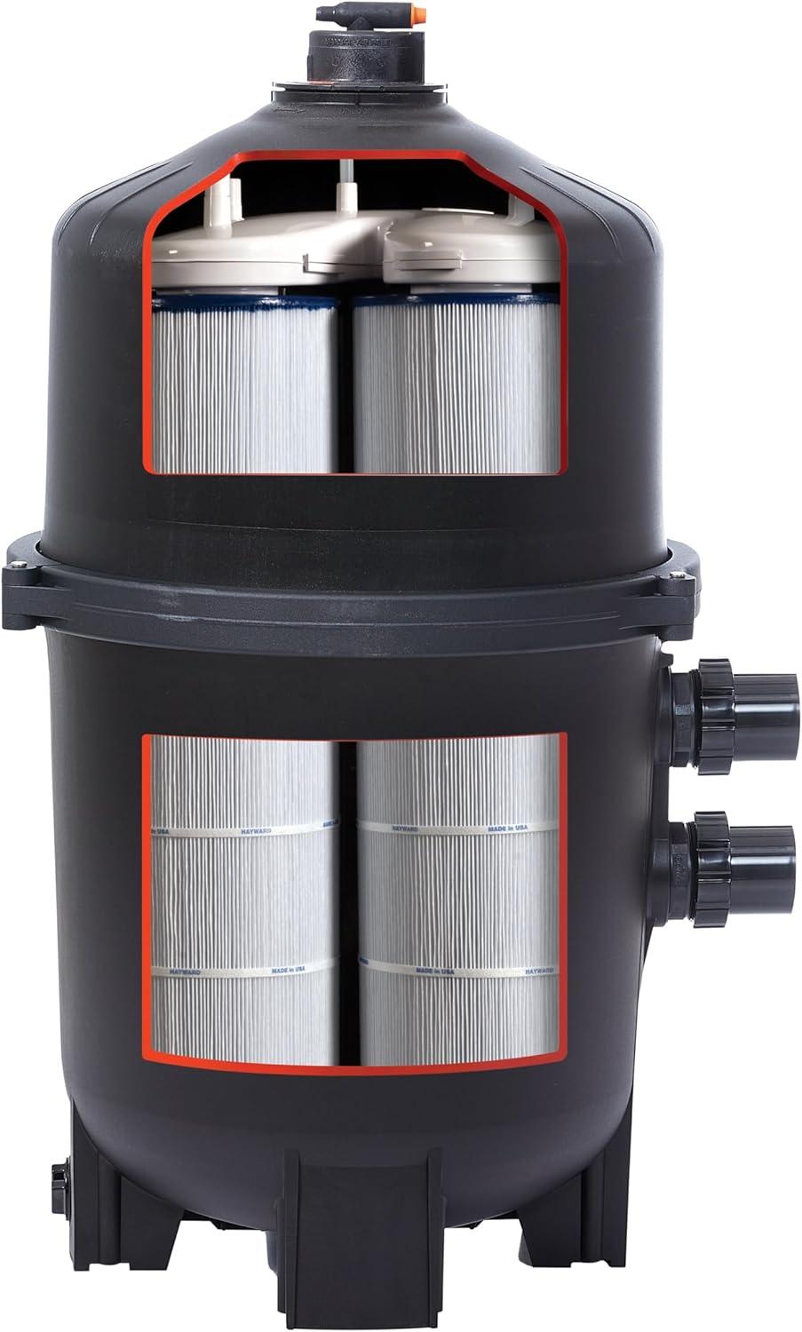 Hayward W3C4030 SwimClear 425 Square Feet Outdoor Inground Cartridge Pool Filter