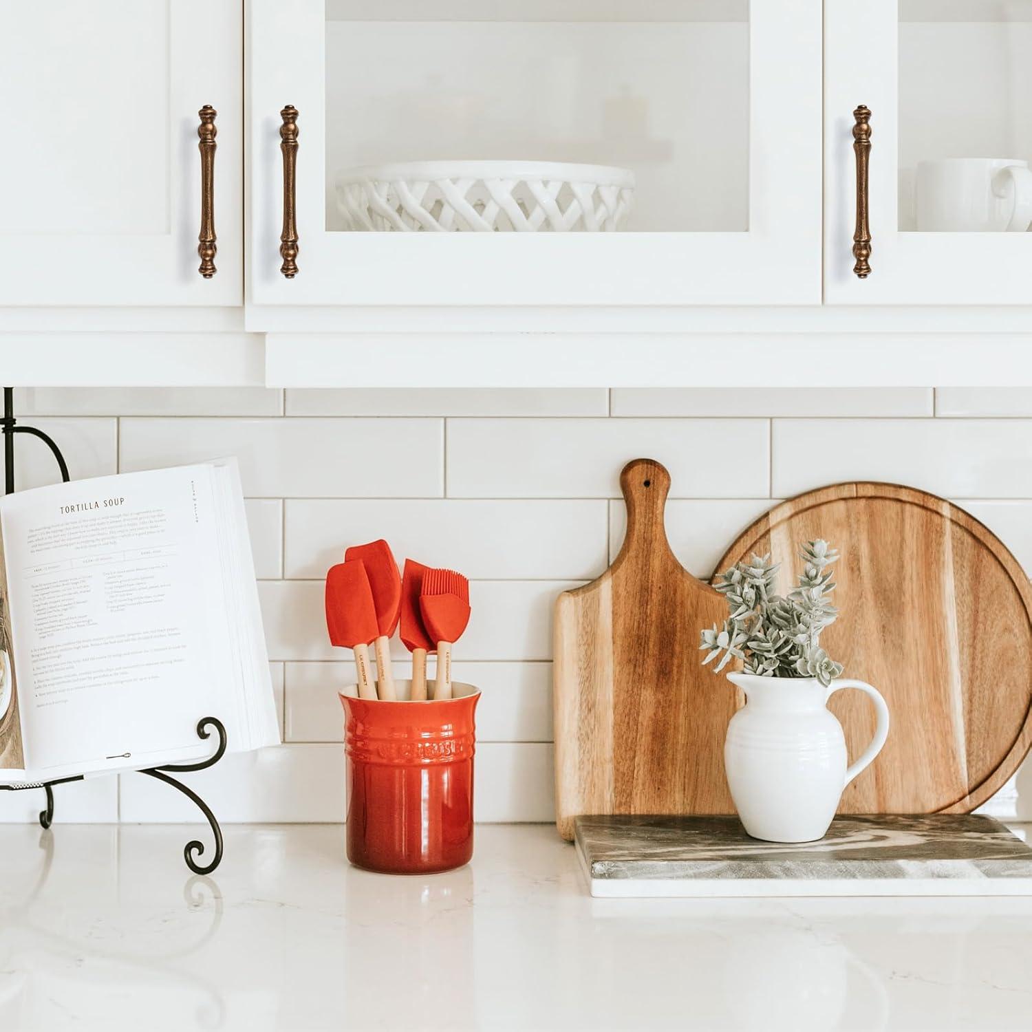 Asidrama 10 Pack Brushed Brass Cabinet Knobs - Gold Dresser & Drawer Knobs for Kitchen Cabinet Hardware