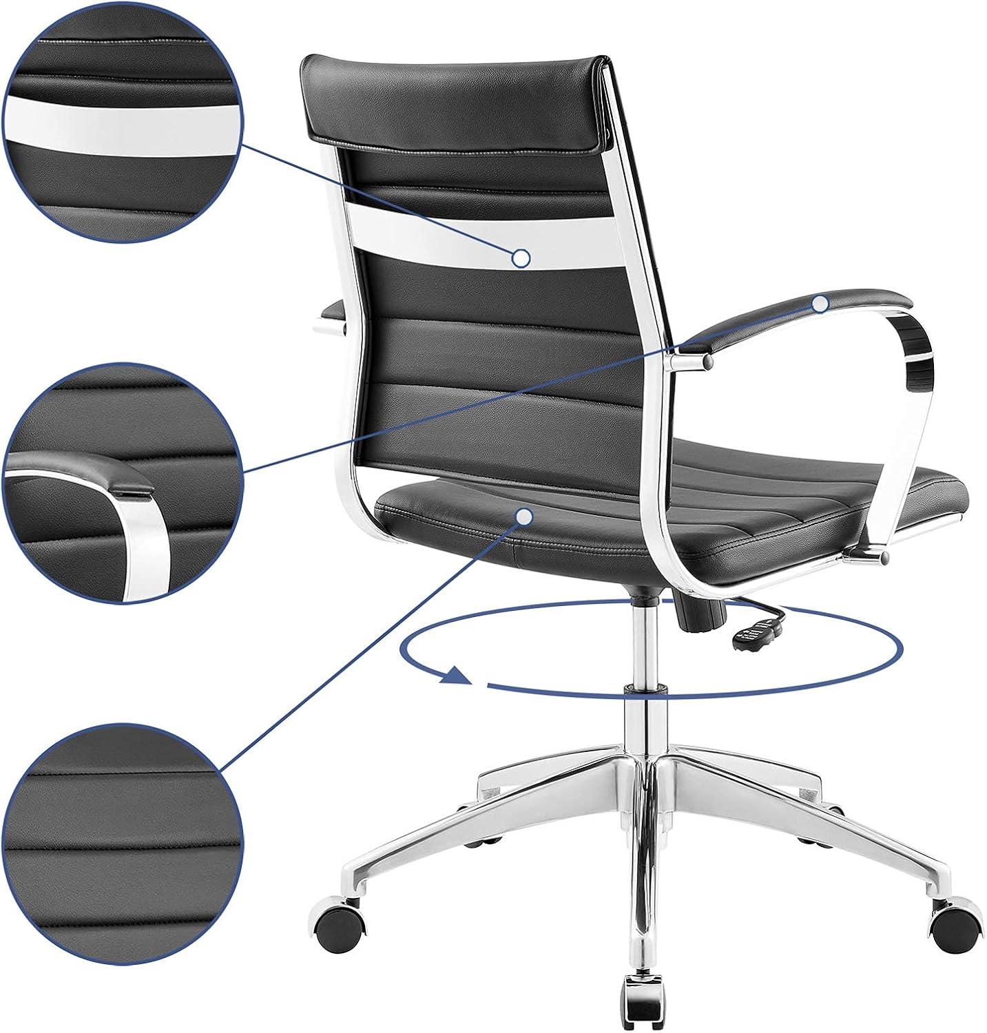 Modway Modway Jive Ribbed Mid-back Executive Office Chair