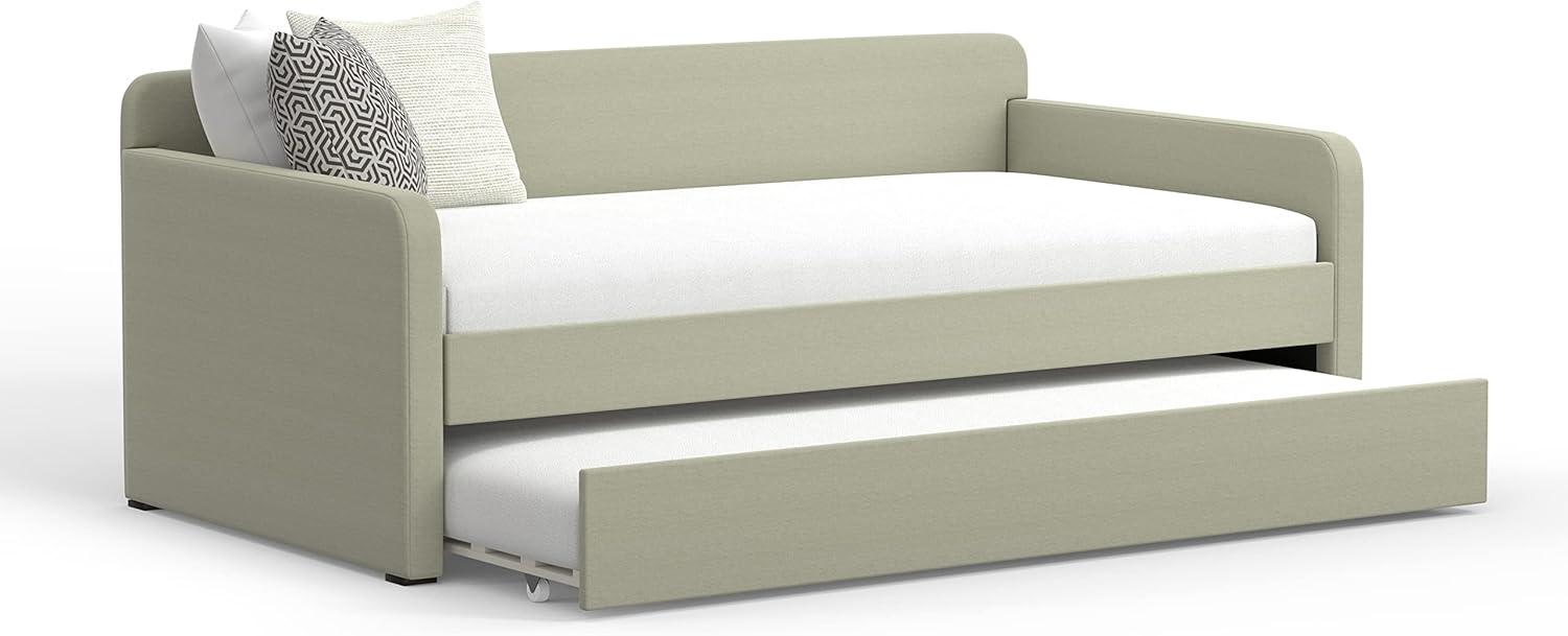 Glenwillow Home Twin Daybed with Roll-Out Trundle Bed