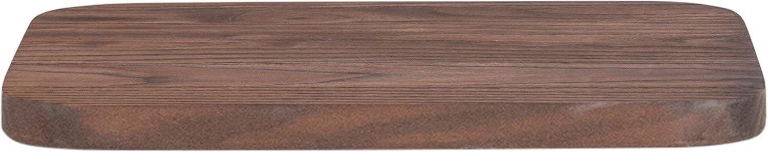 Flash Furniture Lily Wood Seat for Barstools, Walnut
