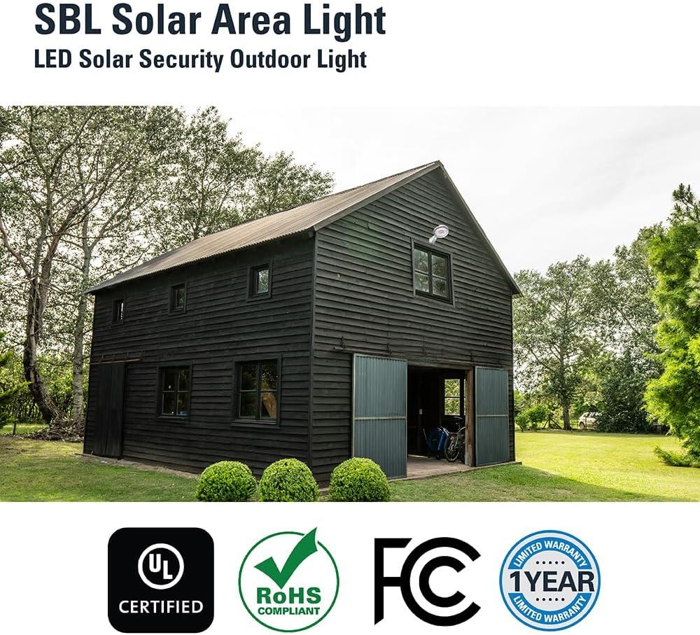 Halo Motion-Sensing Solar Powered LED Gray Area Light