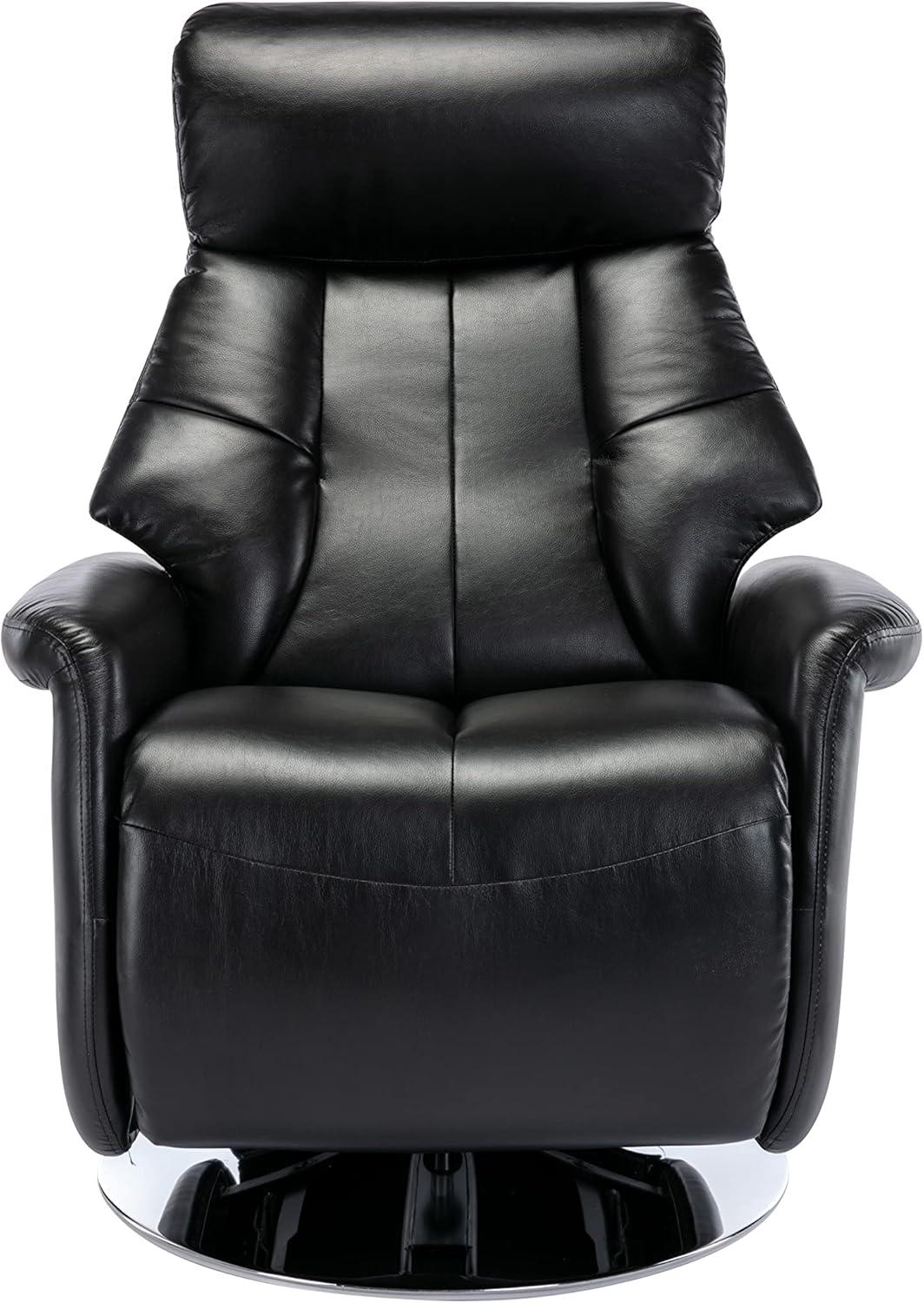 Relax-R Faux Leather Swivel Recliner