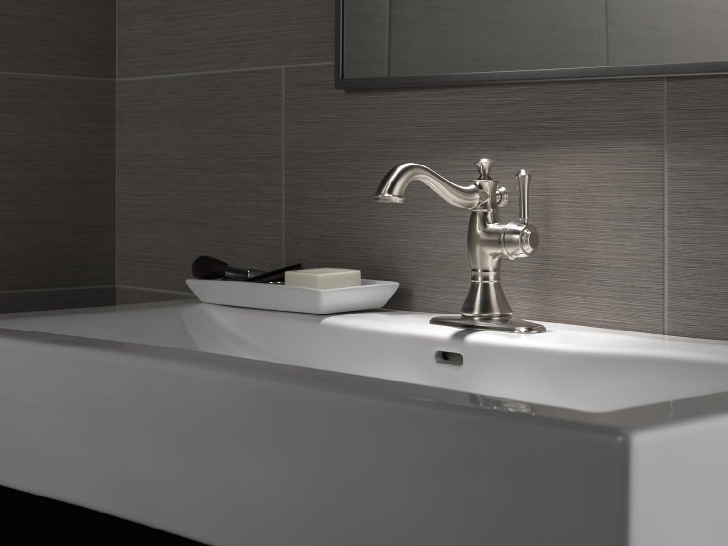 Cassidy™ Single Hole Bathroom Faucet with Drain Assembly