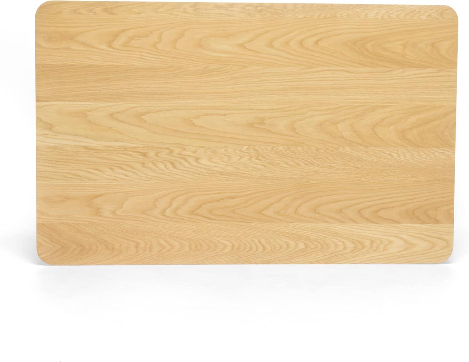 Gideon Dining Table - Natural Oak - Christopher Knight Home: Scandinavian Style, 4-Seat Rectangle, Rubberwood