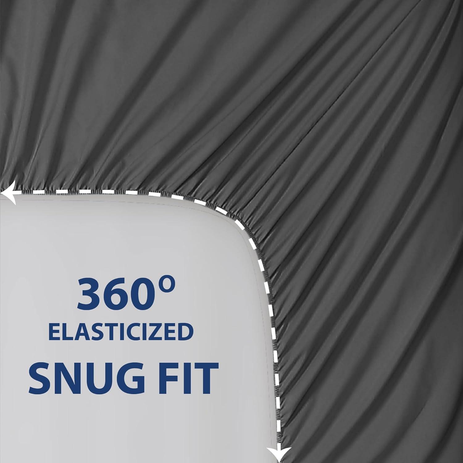 1800 Series Ultra Soft Microfiber Sheet Set