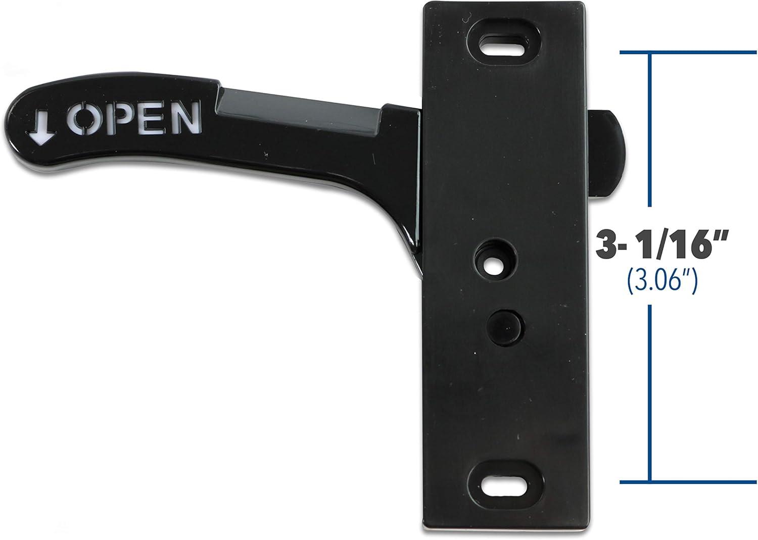 RV- Screen Door Latch Left Hand Handle Kit - Camper Motorhome Travel Trailer