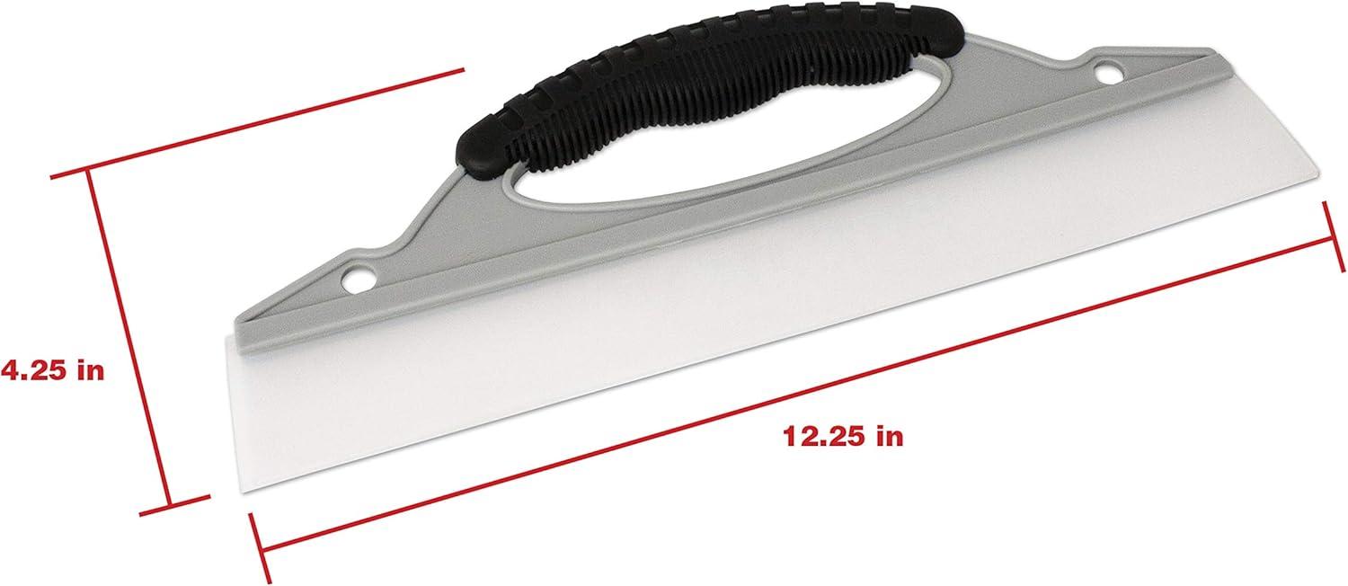 Silicone Squeegee Water Blade for Car and Glass, 12.25 Inches