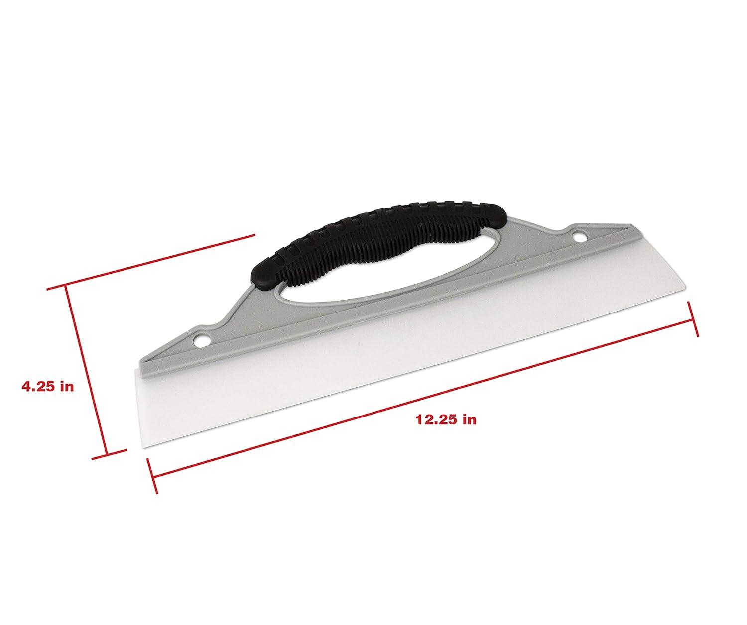 Silicone Squeegee Water Blade for Car and Glass, 12.25 Inches