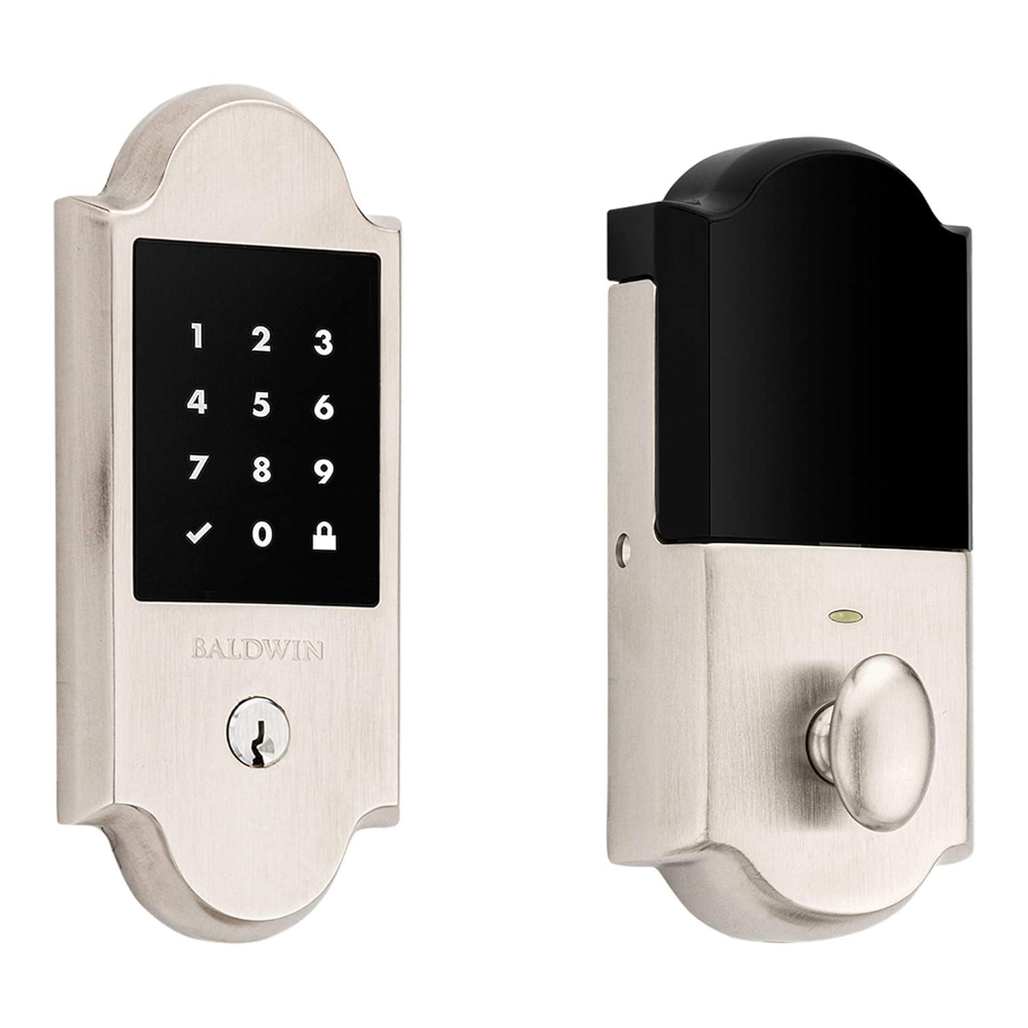 Baldwin Touchscreen Boulder Z-Wave Deadbolt
