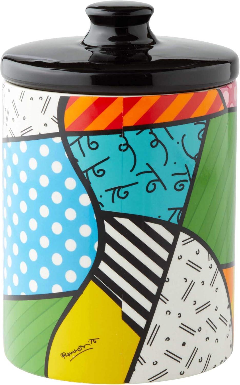 Disney by Britto MickeyMouse & Pluto Canister 6in H