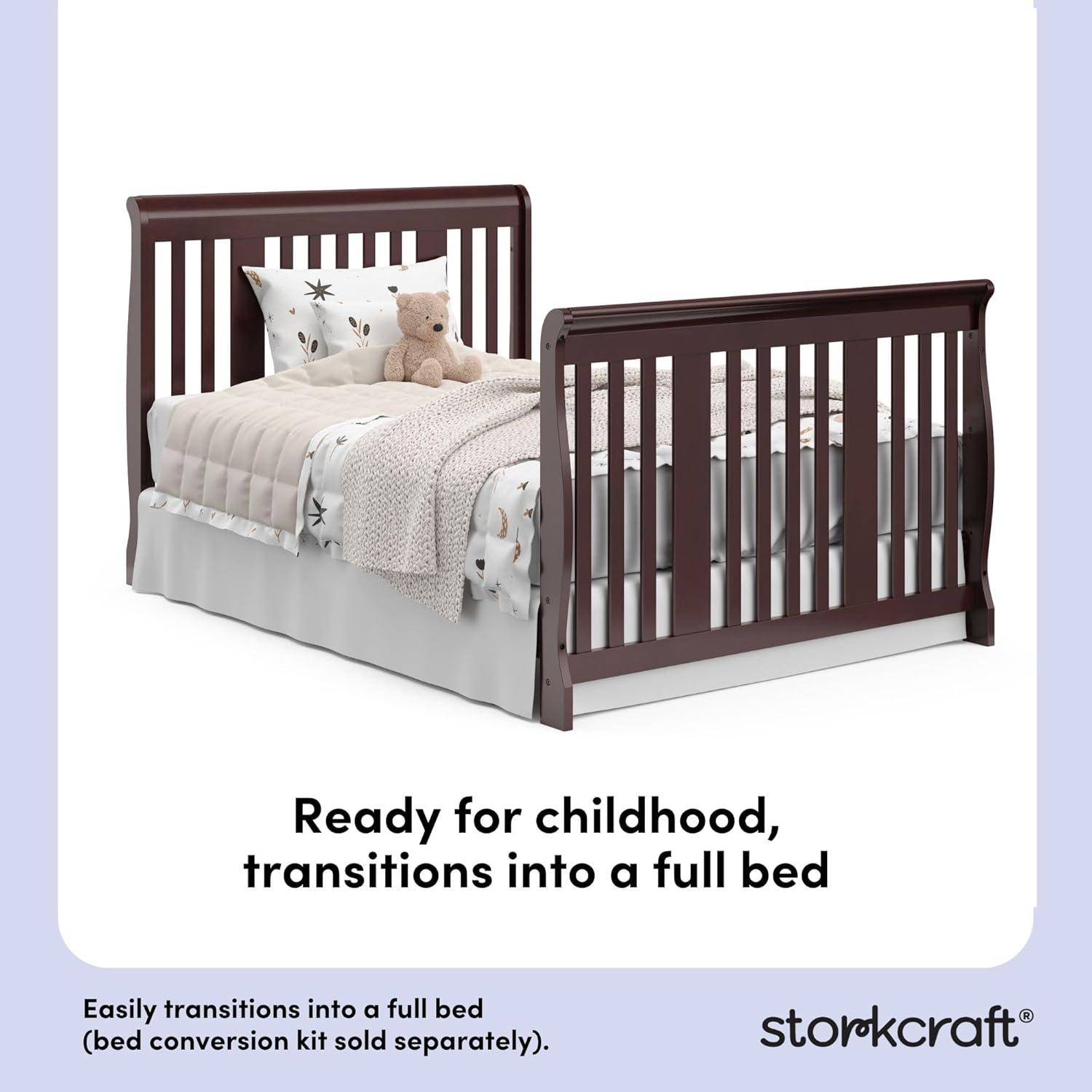 Portofino 5-in-1 Convertible Crib and Changer