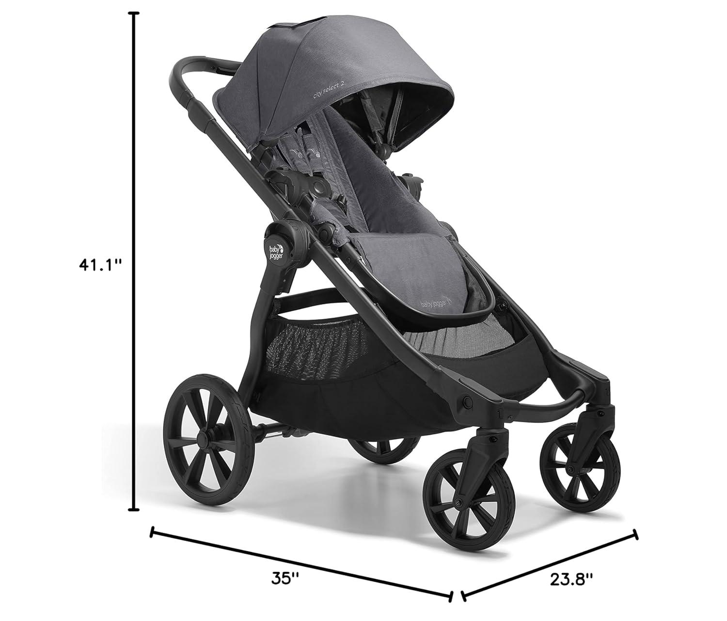 Baby Jogger City Select 2 Stroller - Radiant Slate