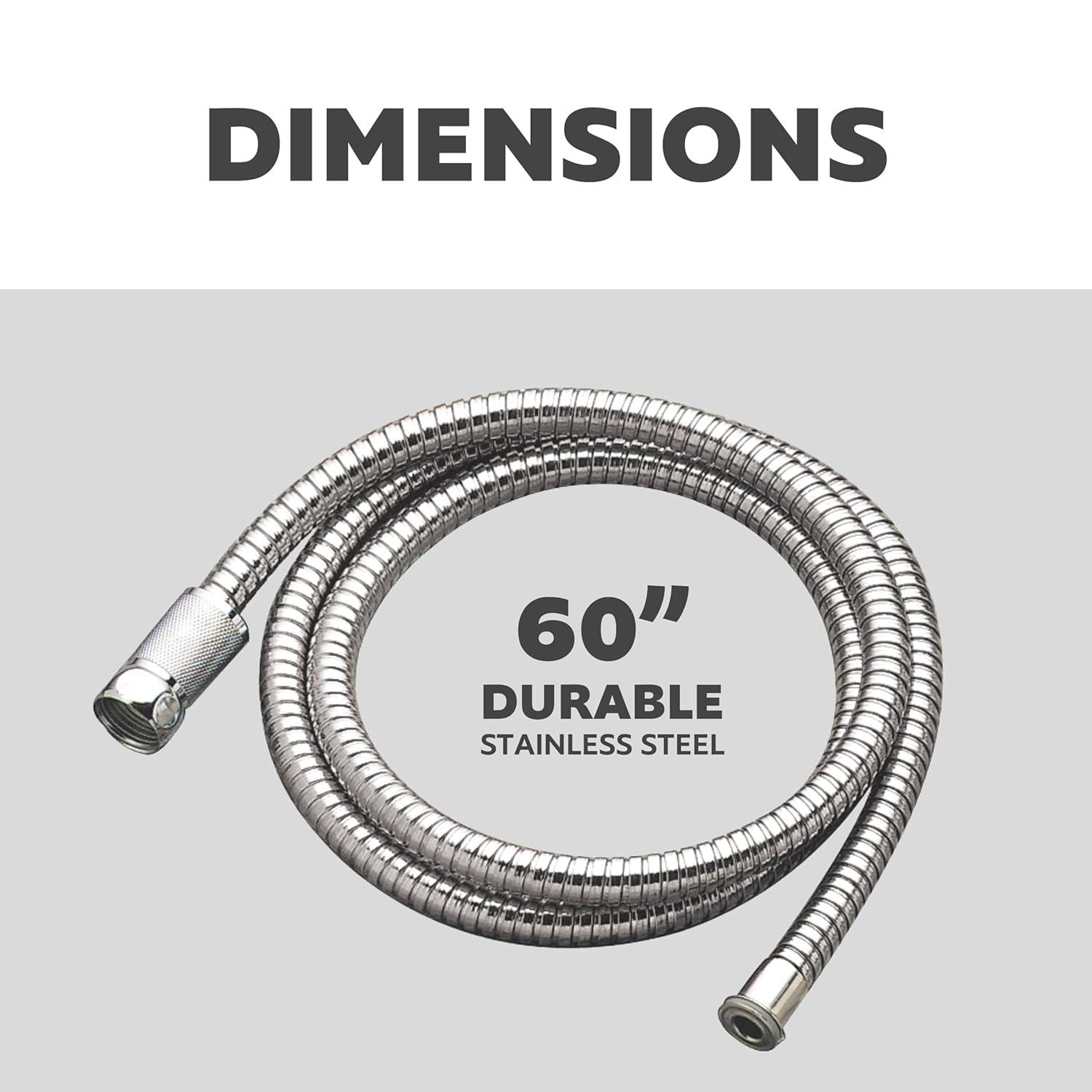 Plumb Craft Waxman 7657300B Universal Replacement Shower Hose