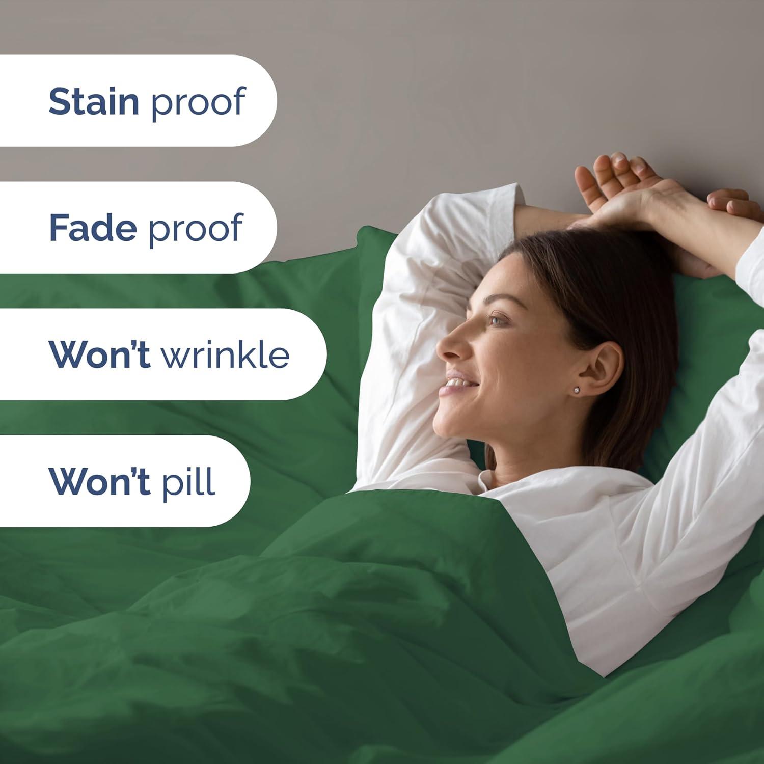 CGK Linens Premium Hotel Quality Soft & Cooling Duvet Cover Set