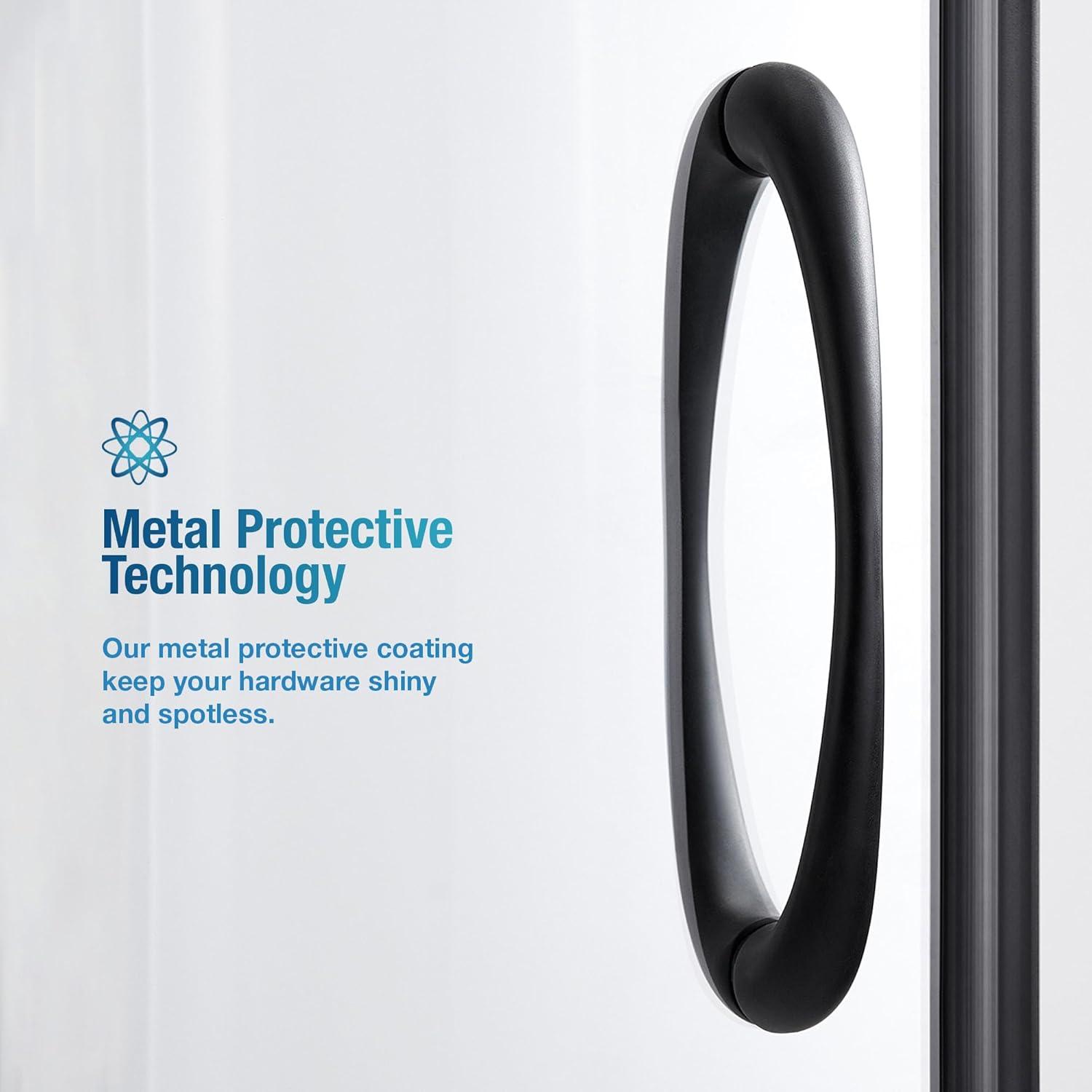 OVE Decors Breeze 33 in. Round Shower Kit w/ Clear, Base, Wall