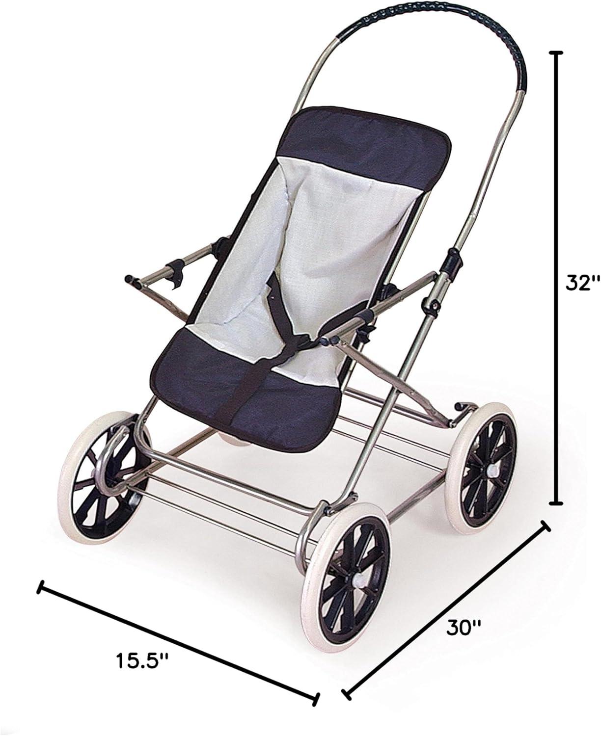 Badger Basket Just Like Mommy 3-In-1 Doll Stroller