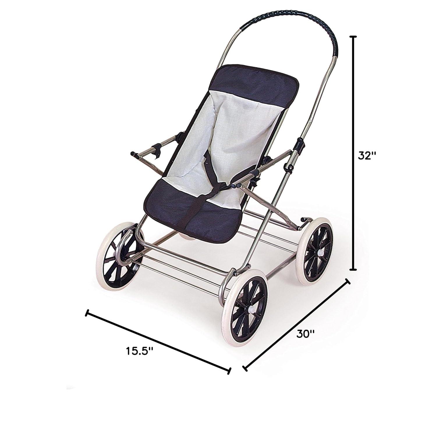 Badger Basket Just Like Mommy 3-In-1 Doll Stroller