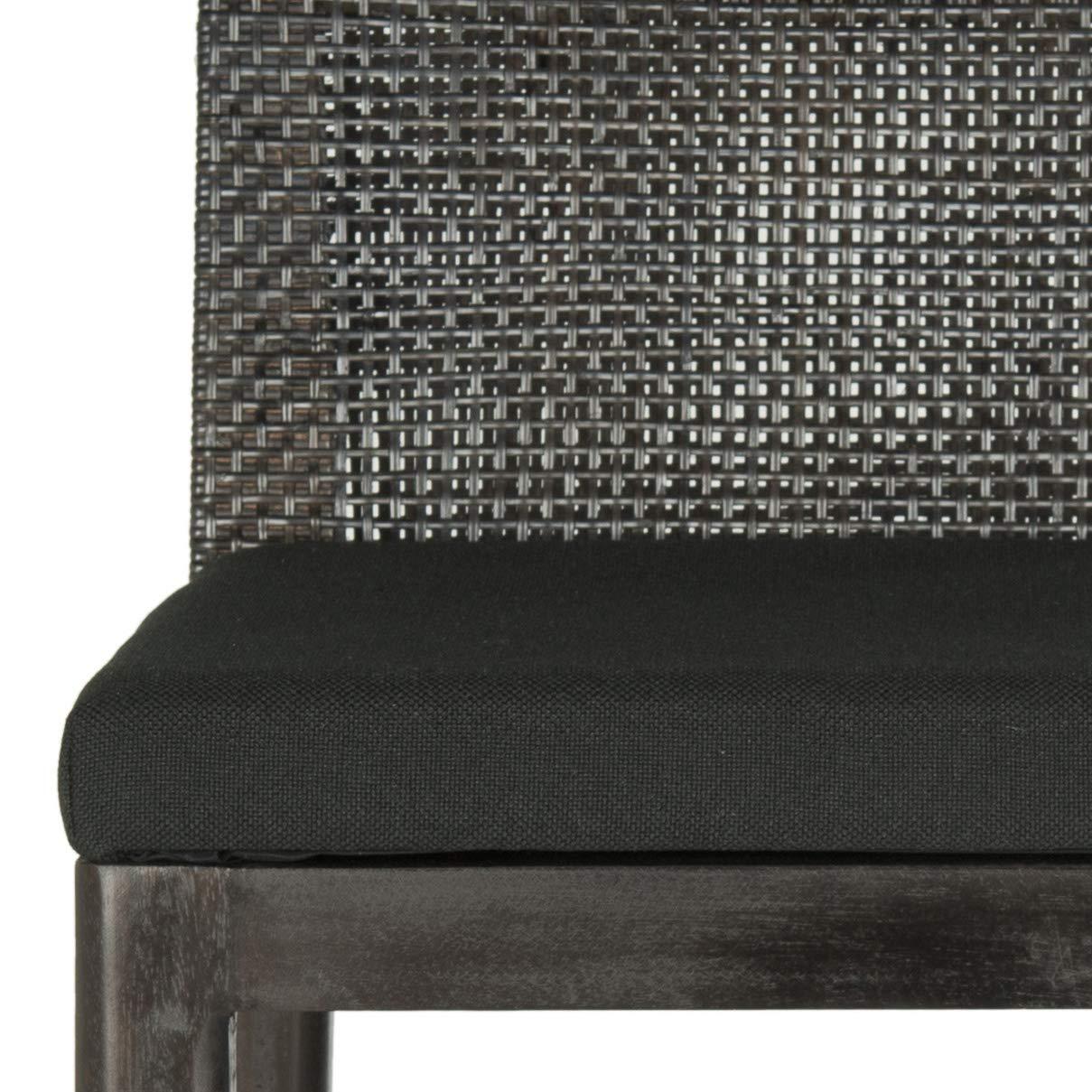 Darin Bar Stool - SEA4015 - Dark Brown/Black - Safavieh