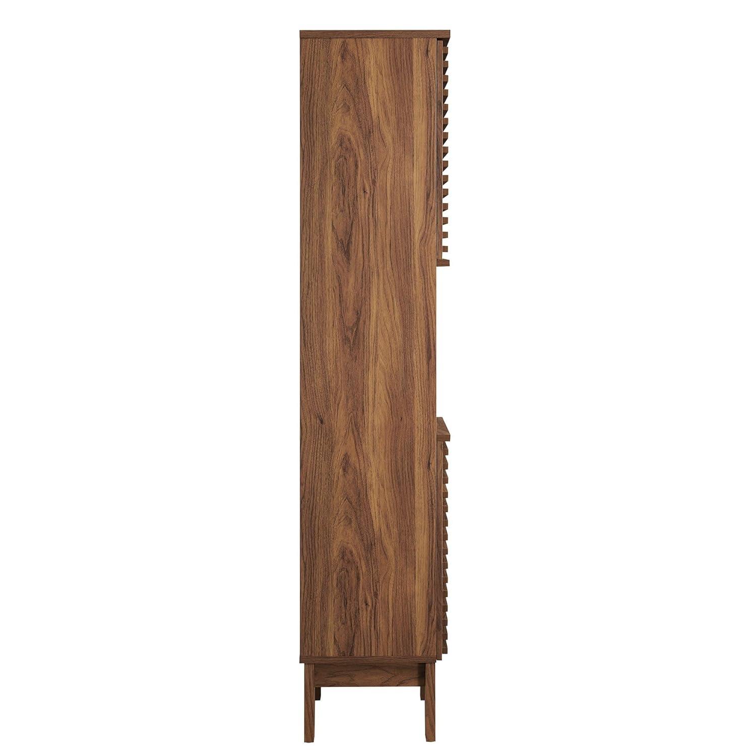 Modway Render Tall Narrow Bathroom Storage Cabinet