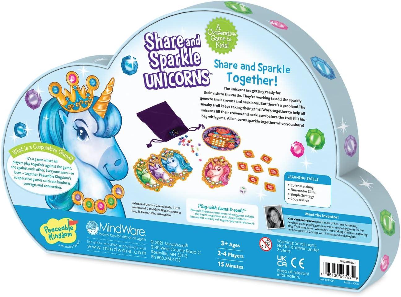 Share and Sparkle Unicorns Cooperative Game