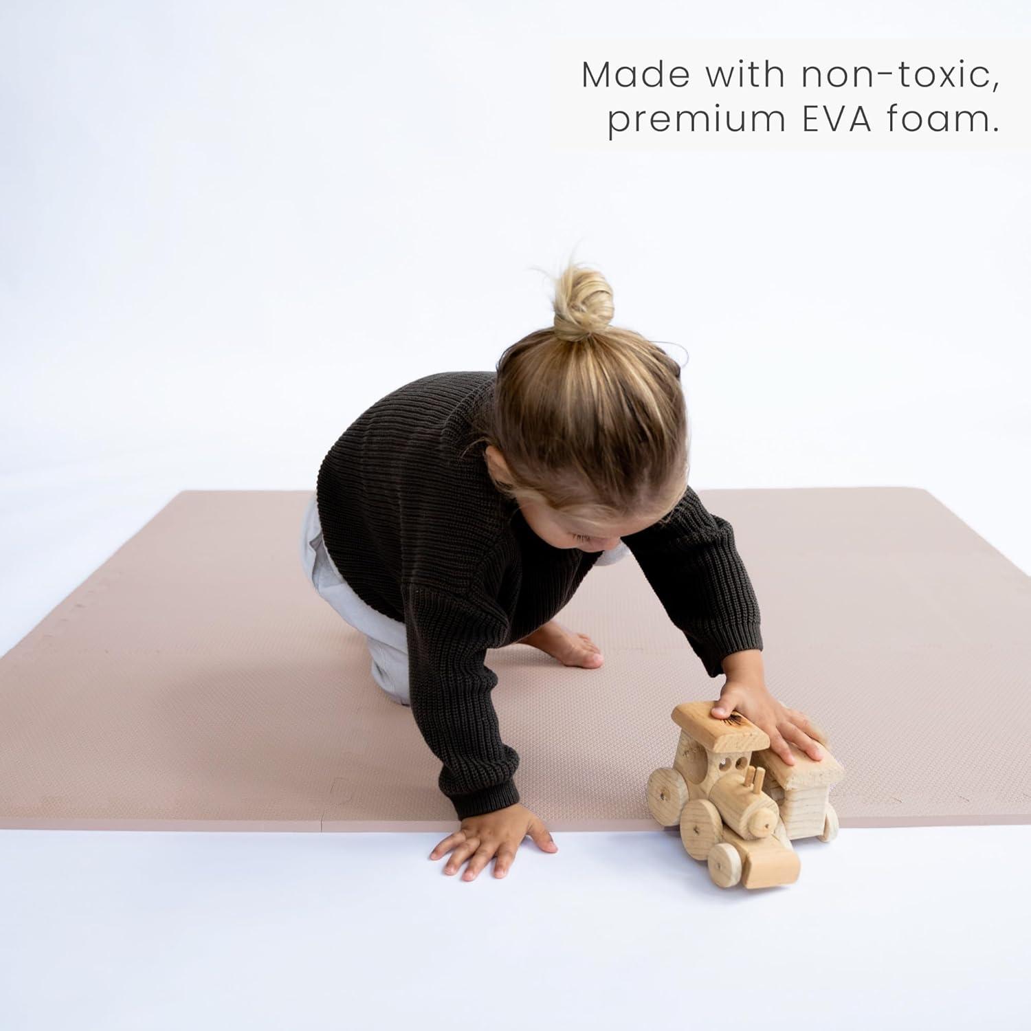 Toddlekind Classic Foam Puzzle Playmat - Clay