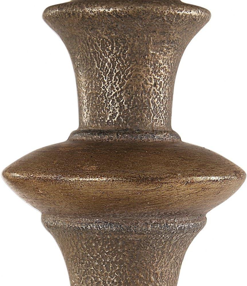 Uttermost Vetralla 66 1/2" Silver and Bronze Traditional Floor Lamp