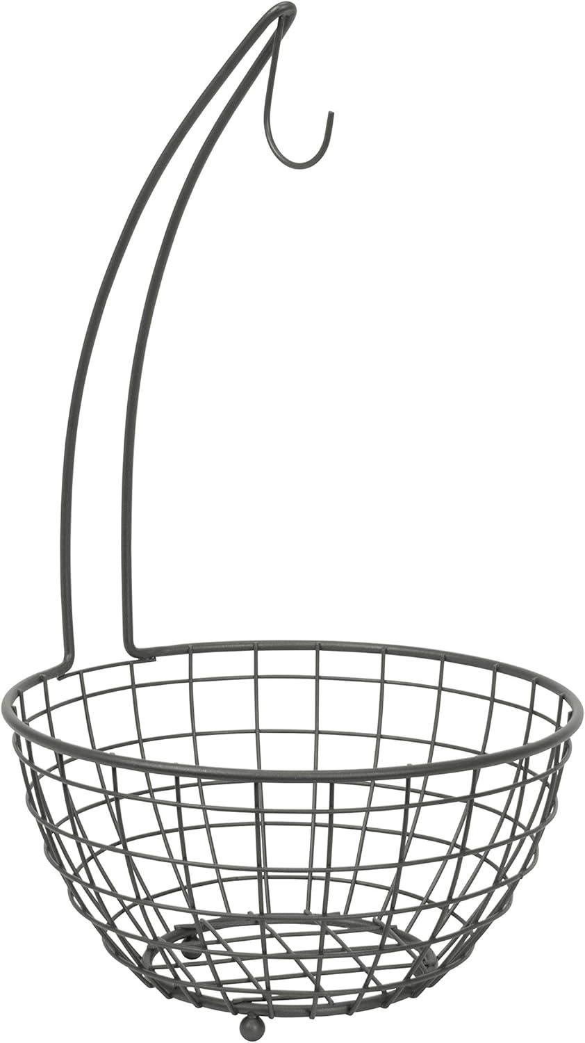 Grid Industrial Gray Industrial Gray Small Fruit Tree Basket