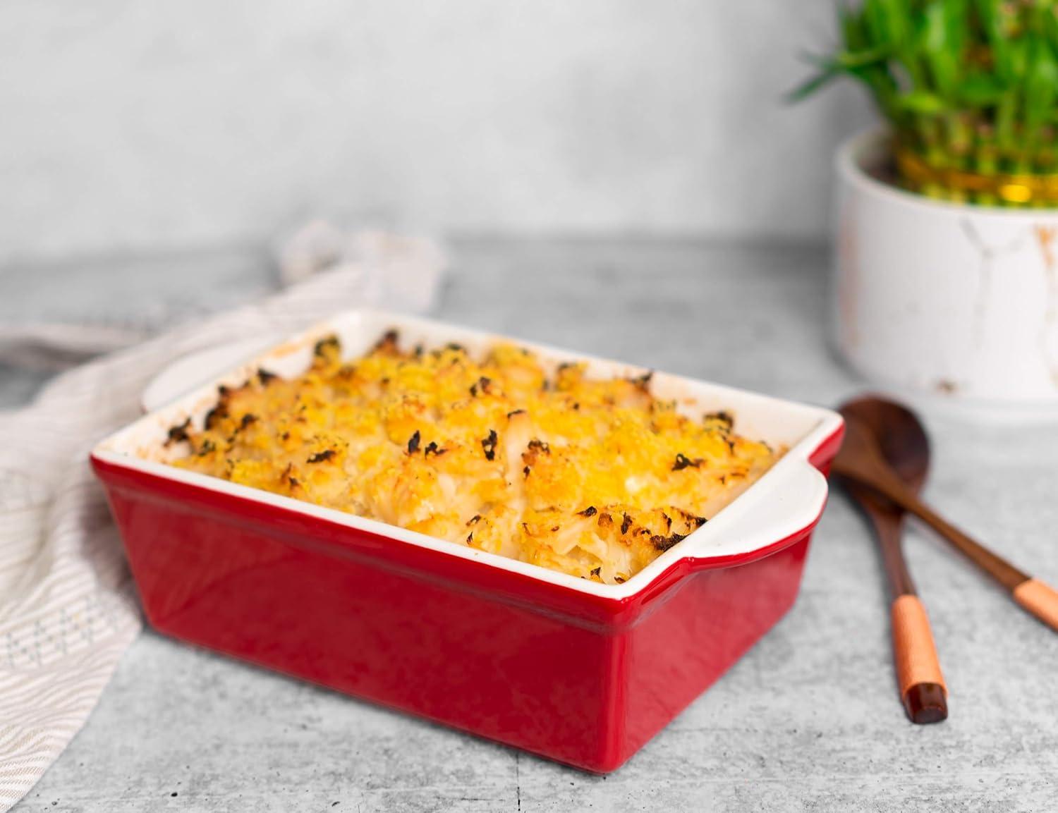 kook Kook 3-Piece Ceramic Bakeware Set