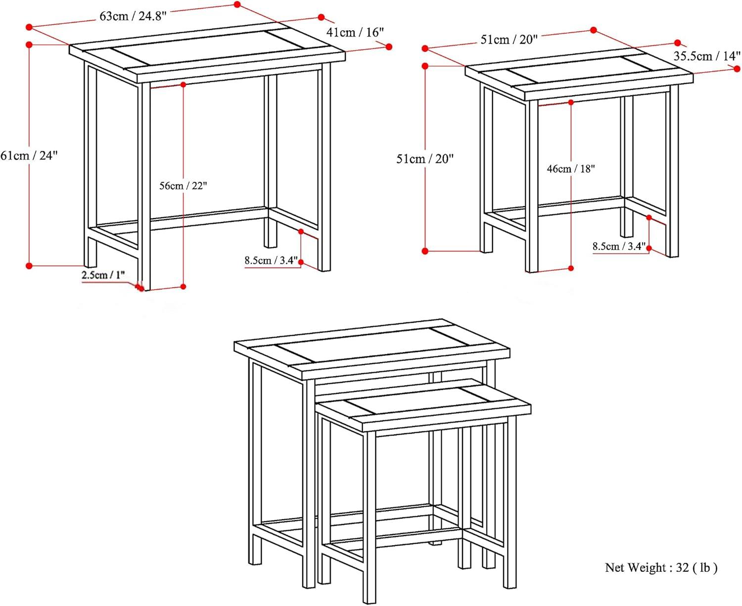 Martines Nesting Tables