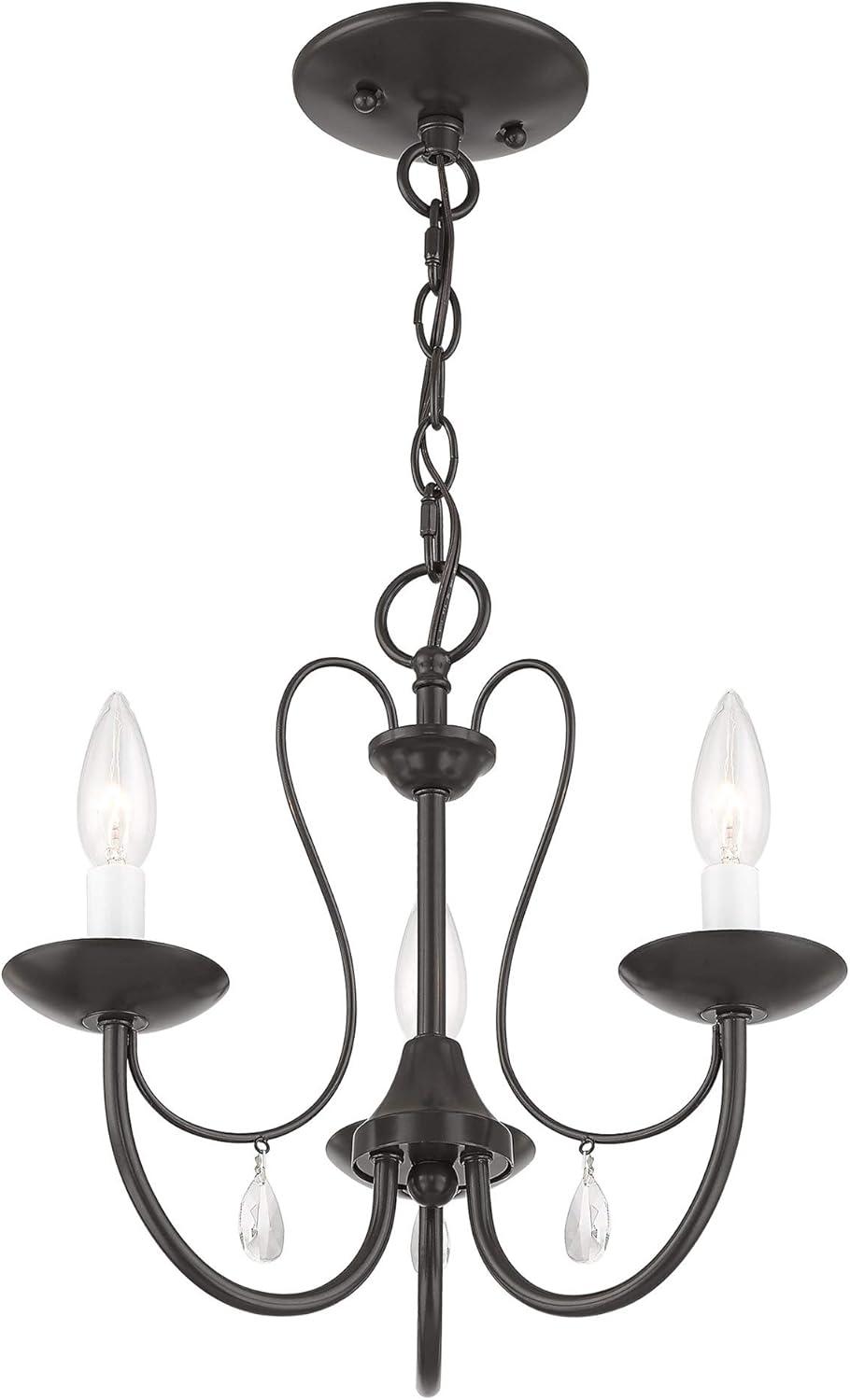 Livex Lighting Mirabella 3 - Light Chandelier in  English Bronze