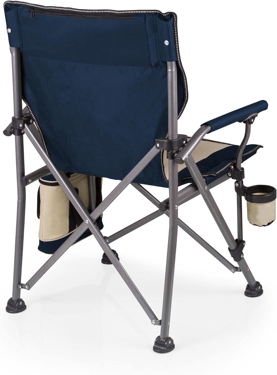 Picnic Time Outlander Camp Chair with Cooler  19.5" x 22" x 19.5/36"