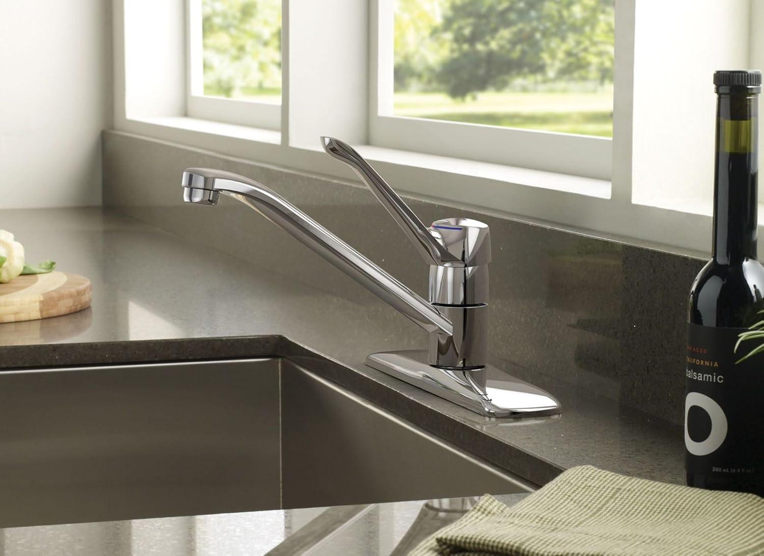 Chateau 8.5" x 10.25" One Handle Low Arc Kitchen Faucet