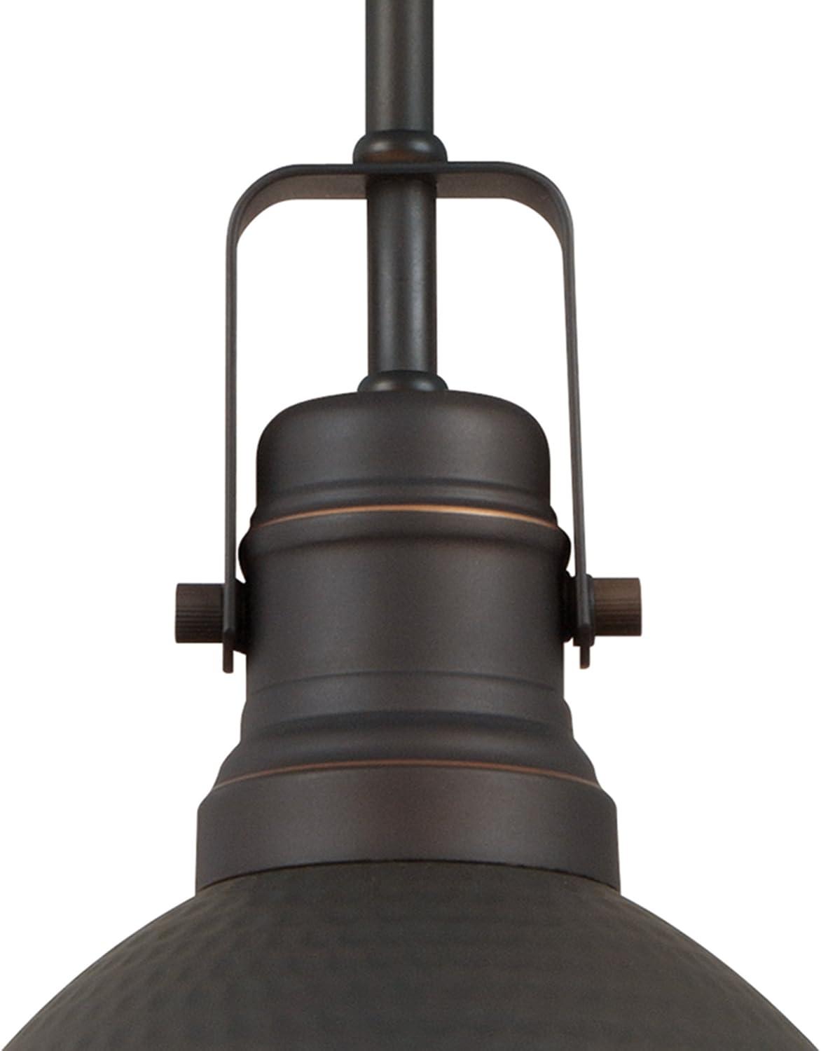 Westinghouse Lighting  Madras One-Light Indoor Mini Pendant - 1-Light Oil Rubbed Bronze With Highlights