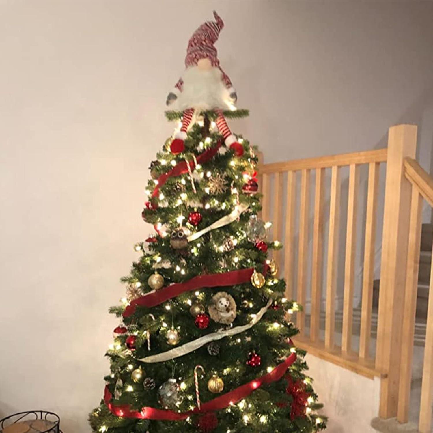 KKIMR Black Clearance Friday Xmas Decoration Gnome Christmas Tree Topper Gnome Christmas Ornaments Santa Gnomes Plush Decoration OrnamentChristmas Ornaments